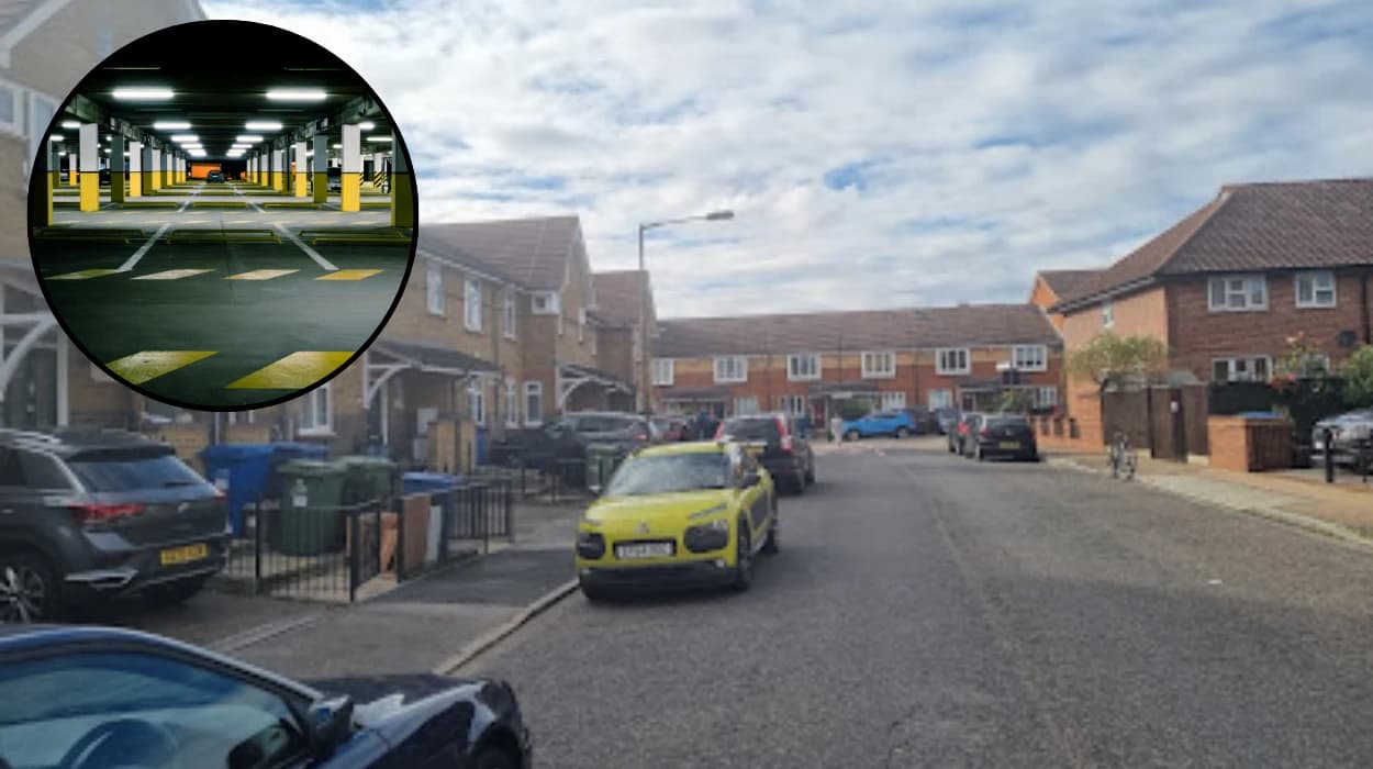 Child critical after 2026 London parking crash