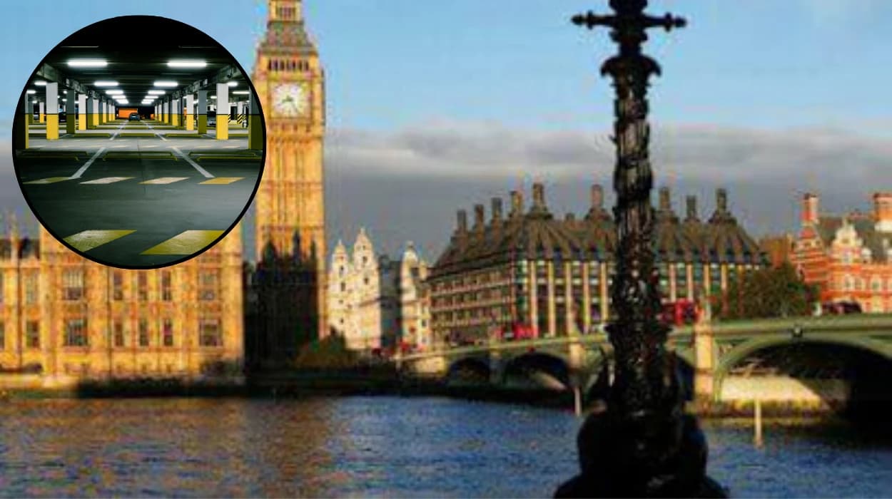 North London 2026 fire ruins garage vehicle