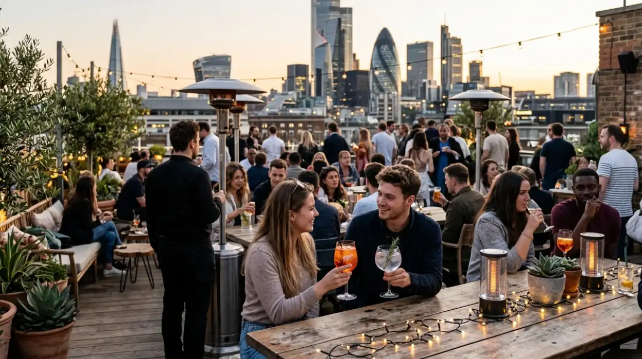 Best Rooftop Bars in Shoreditch for Cocktails and City Views 