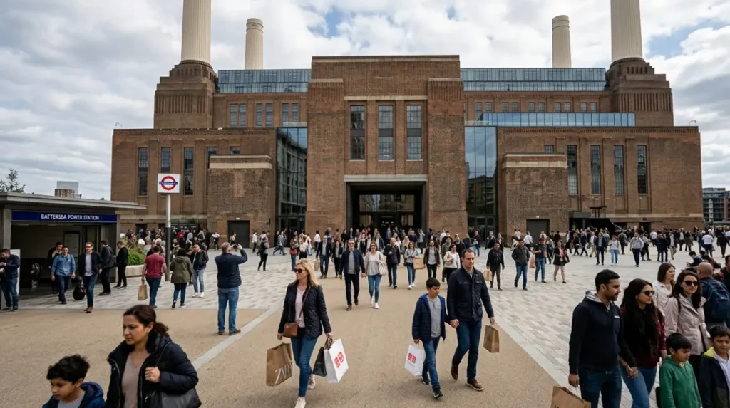 How many people visit Battersea Power Station each year