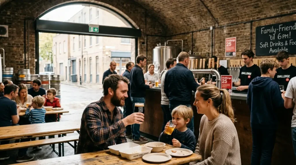 Is the Bermondsey Beer Mile family friendly