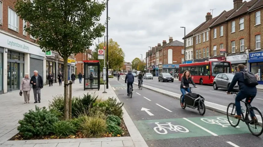 Leytonstone BLEN New Cycle Tracks Green Spaces Waltham Forest