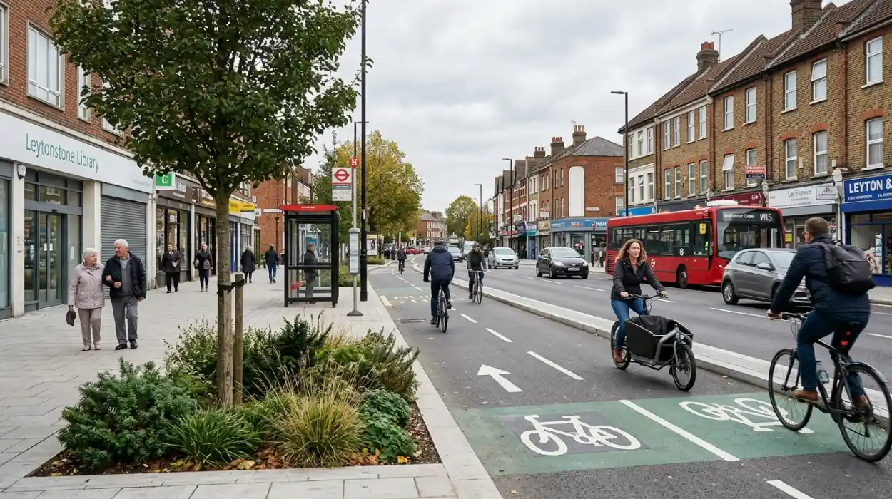 Leytonstone BLEN New Cycle Tracks Green Spaces Waltham Forest