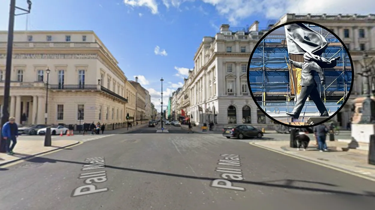 Mysterious New Banksy Sculpture Discovered in St James, London 2026