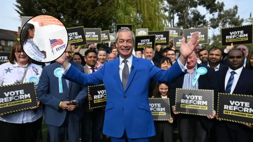 Nigel Farage Meets Voters in Romford Ahead of 2026 Elections