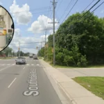 Two taken to hospital in south London car crash