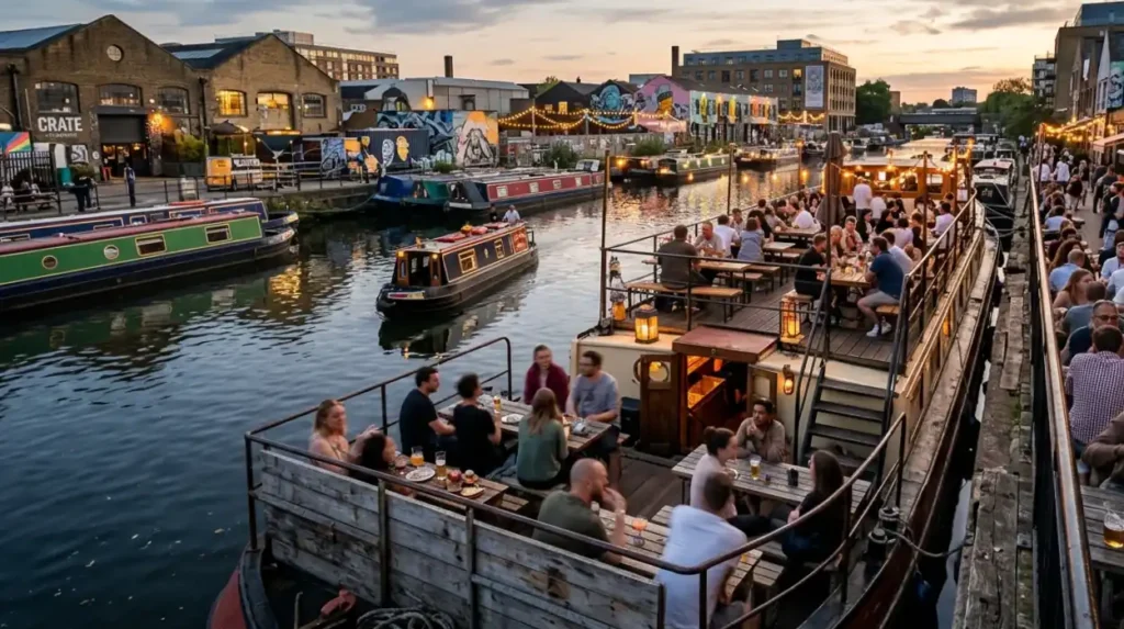 What Are the Best Waterfront Bars in Hackney Wick