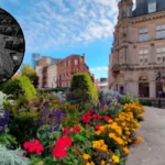 city centre roads closed after building fire