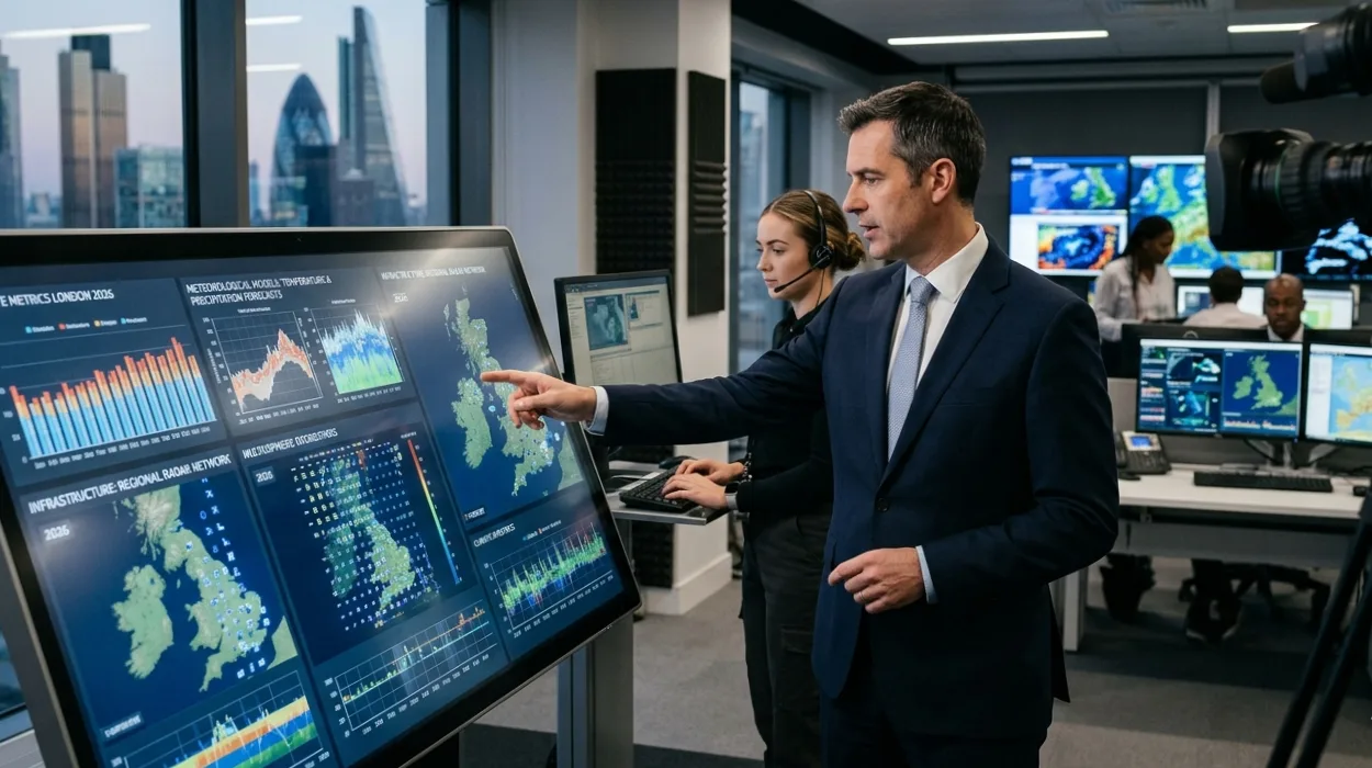 BBC Weather Data Systems and Climate Metrics: London 2026