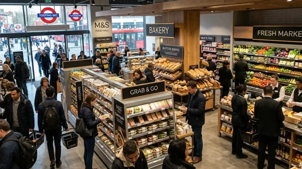 How does the Tooting Bec Food Hall compare to other MS Food Halls
