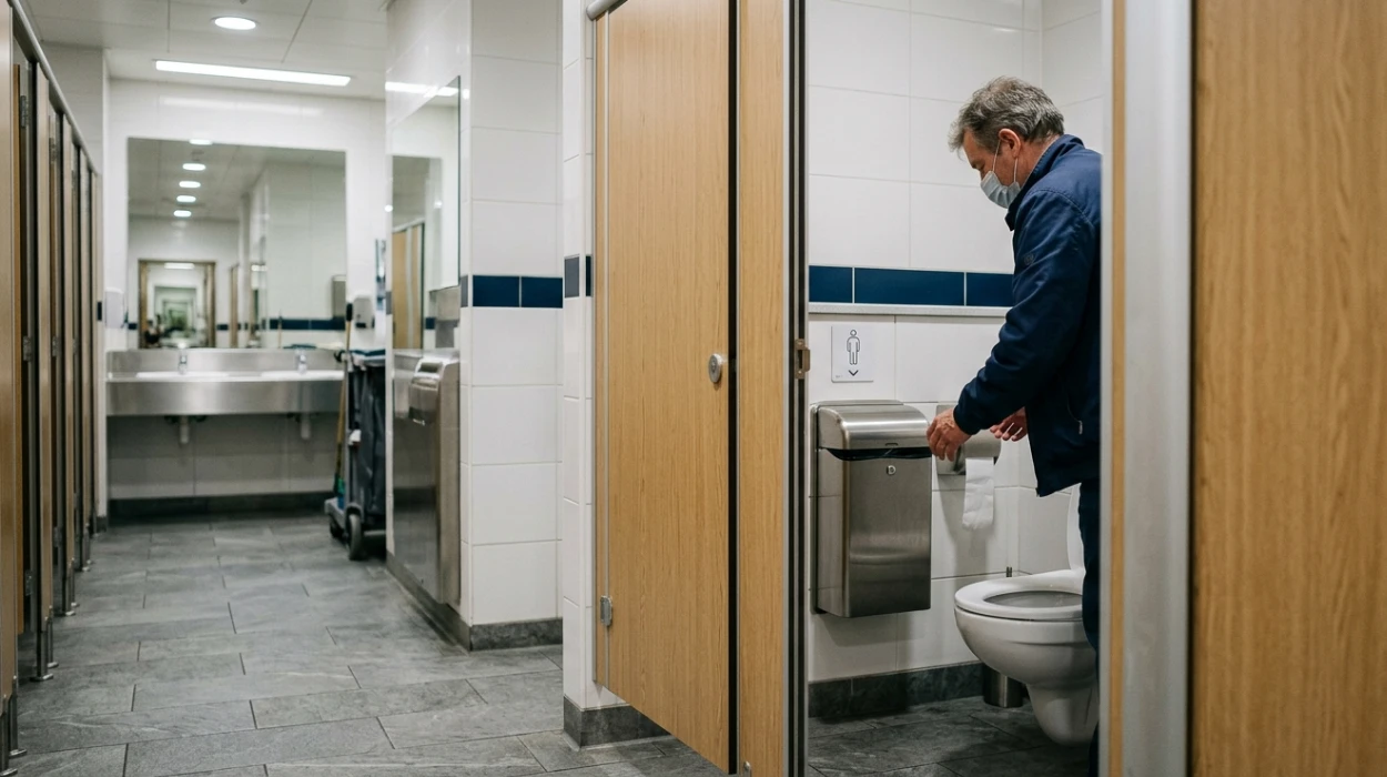Morrisons Installs Male Sanitary Bins in Customer Toilets: London