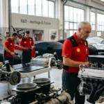 New Ferrari Range and V12 Heritage Explored: Maranello