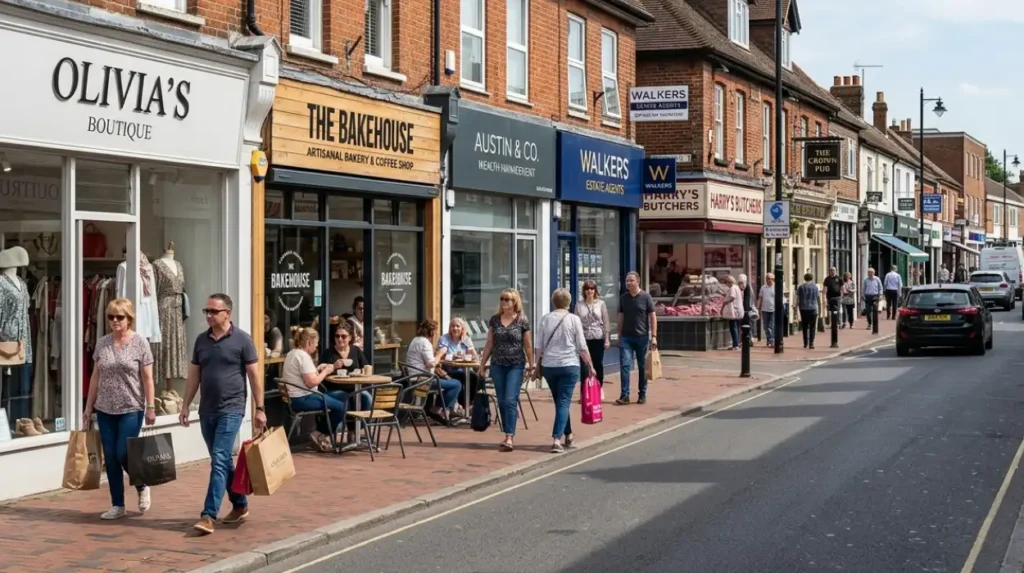 What Are the Key Components of the Billericay Retail Mix