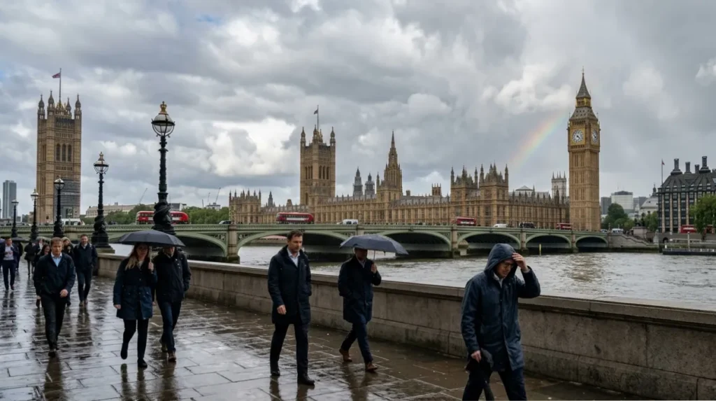 What Climatic Patterns Shape the Long Term Seasonal Baseline Data for London