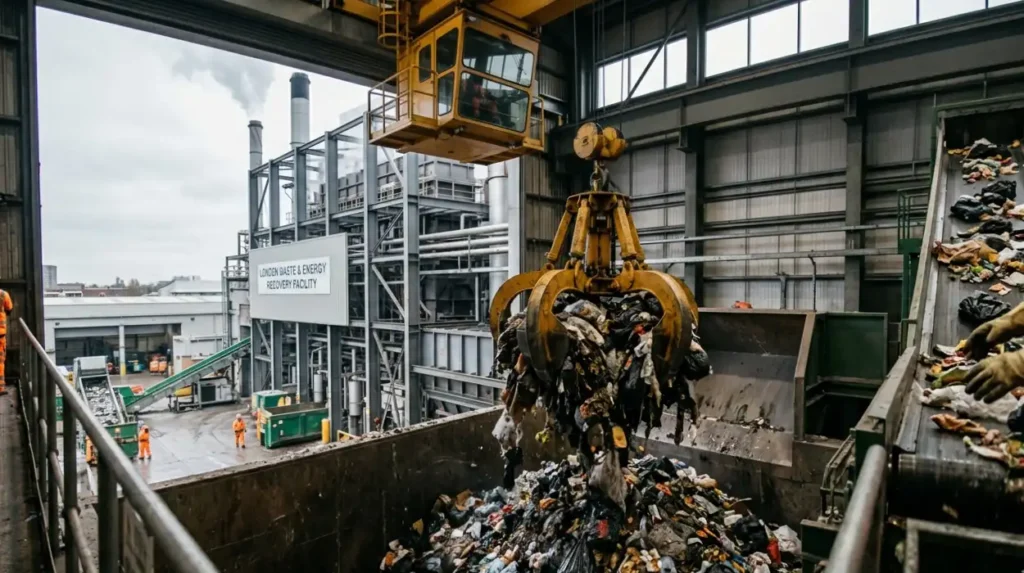 What Extent Of Residual Waste Does London Manage Annually