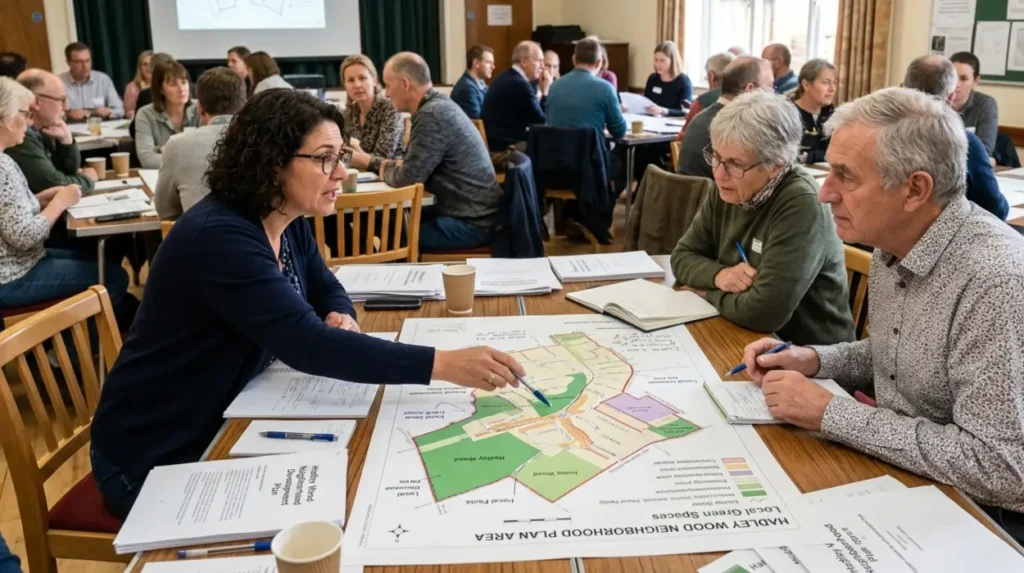 What role does neighborhood planning play in community governance