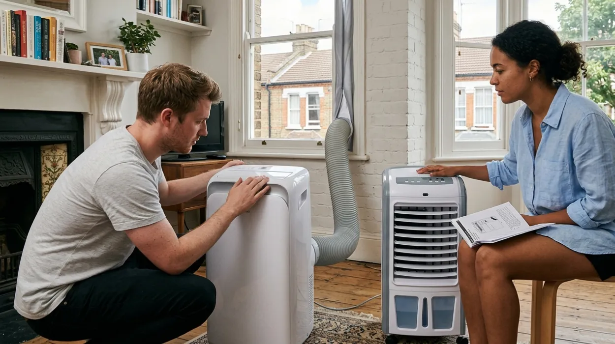 Air Cooler vs Portable Air Conditioner Choice for Homes in London