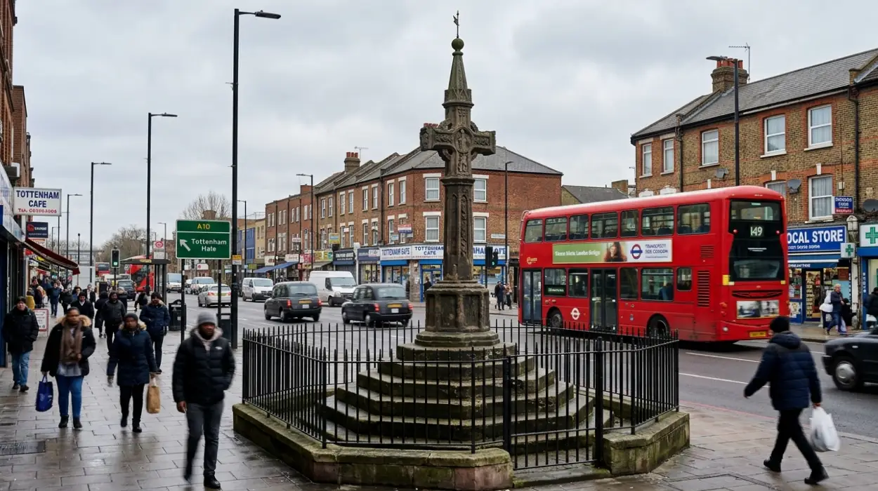 History Of High Cross Medieval Landmarks: Tottenham