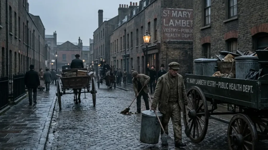 How Did Public Waste Disposal Systems Evolve in South London Before the Twentieth Century