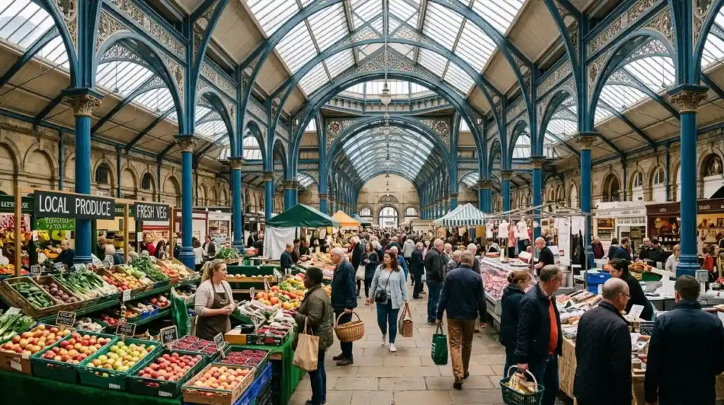 How Did the Development of Kirkgate Market Shape Local Commerce