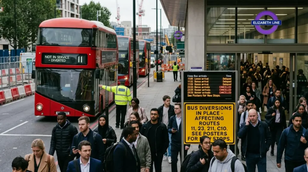 How Does This Maintenance Work Impact Local Public Transport