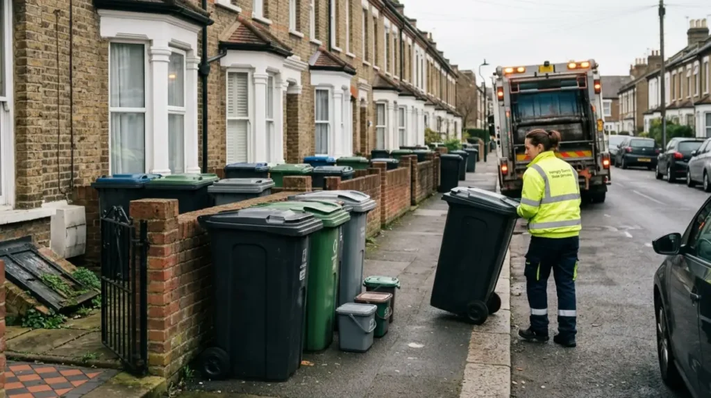 How Have North London Housing Archetypes Influenced Waste and Recycling Storage Across Different Eras