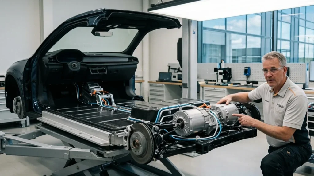 How do Polestar vehicles function technologically and mechanically