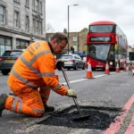 How to Report Potholes and Broken Streetlights on TfL Red Routes London