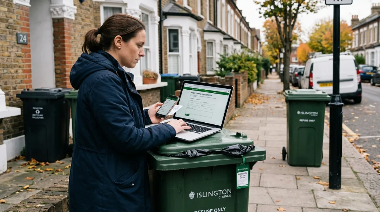 How to Report a Missed Council Bin Collection in London