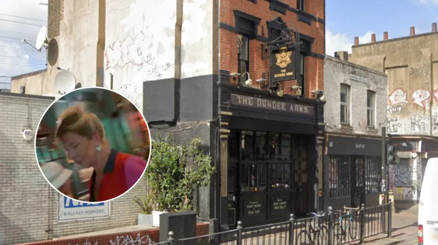 Katie Hopkins Booted Out of East London Pub Bethnal Green 2026