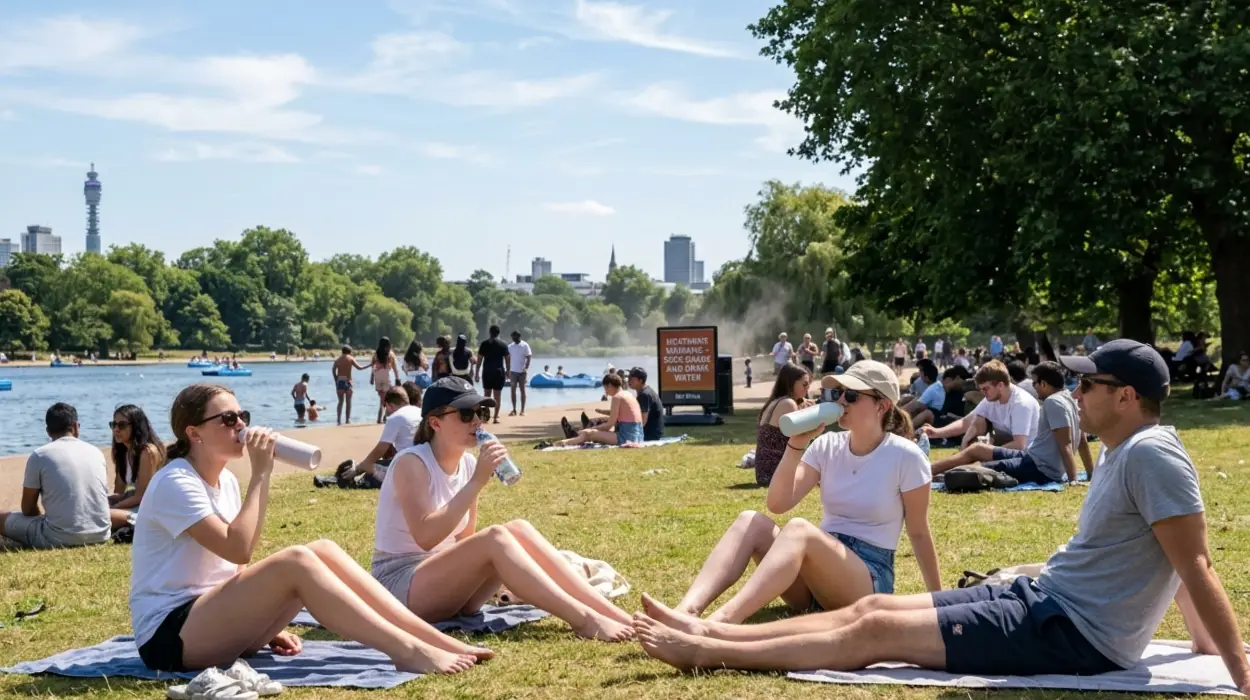 Met Office UK Heatwave Warning and Forecast: London