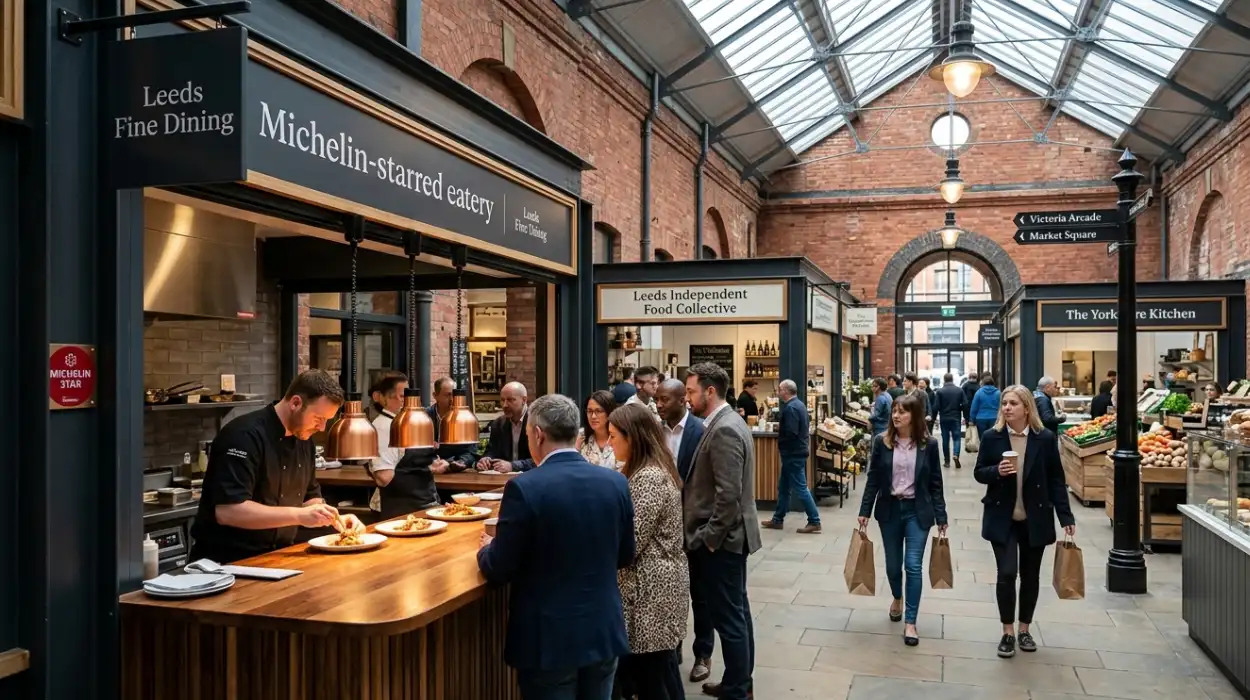 Michelin Star Chefs and Independent Food Hubs Open in Leeds