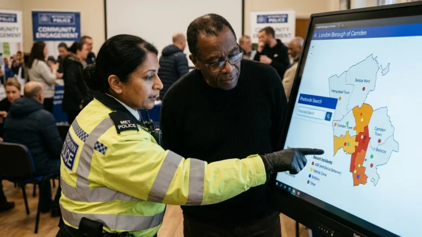 Real-Time Community Safety and Local Crime Map Updates: London Wards