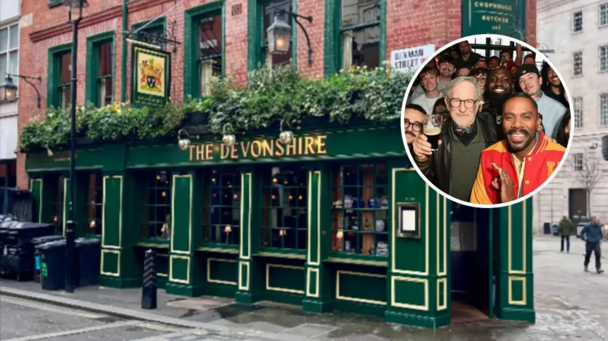 Steven Spielberg Surprises Fans at Soho Pub Quiz, London 2026