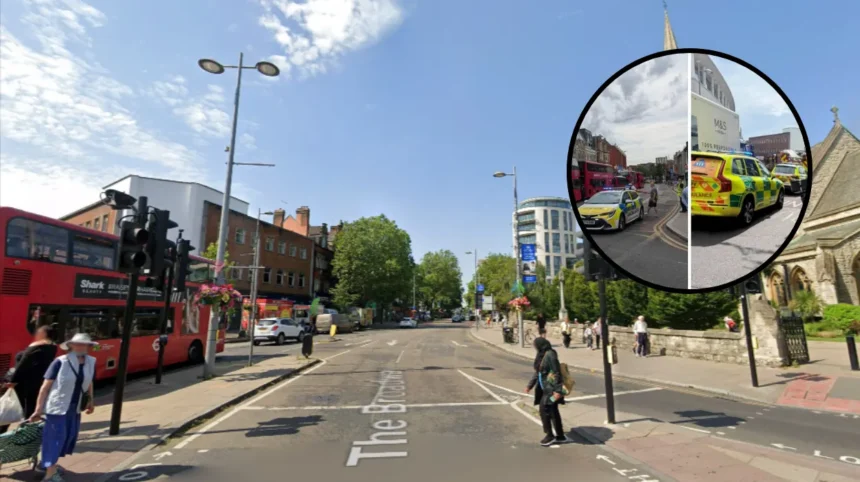 Three Injured in Major Ealing Broadway Crash: London 2026