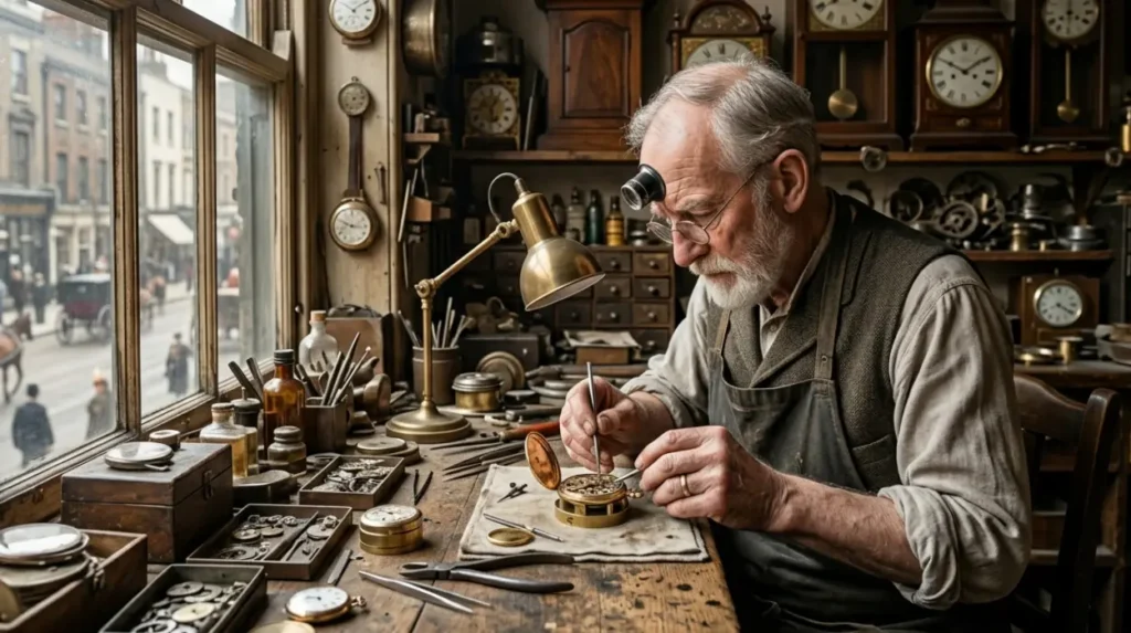 Which historical boutique services and specialized crafts defined Upper Street