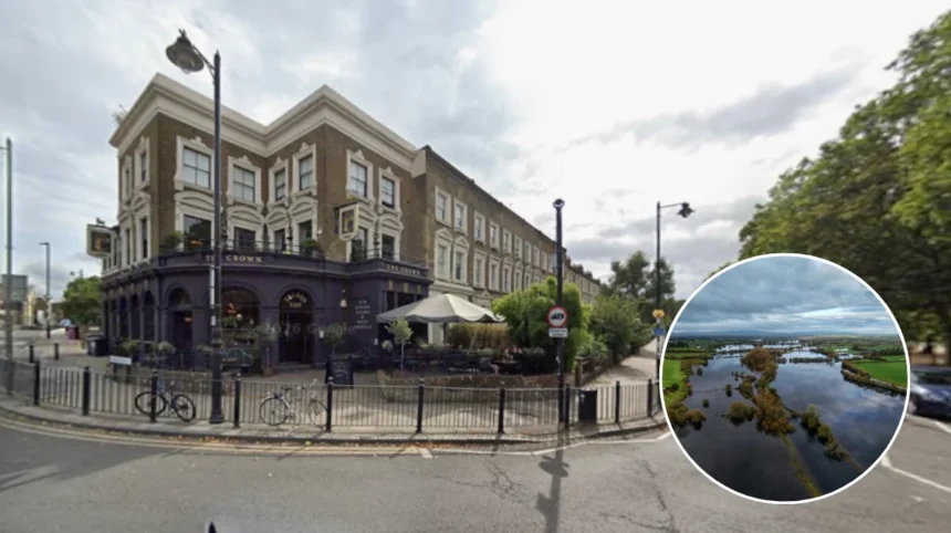 Five Evacuated from Flooded East London Pub after Water Main Burst Bow 2026
