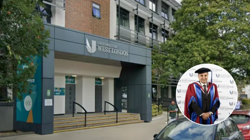 Frank Khalid OBE Receives UWL Honorary Doctorate, West London, 2026