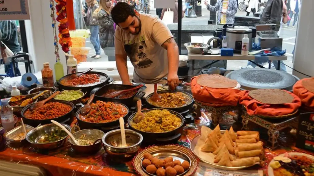 How have immigration and global trade shaped Londons food markets
