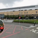 ISS Staff Strike at Chase Farm Hospital, North London - 2026