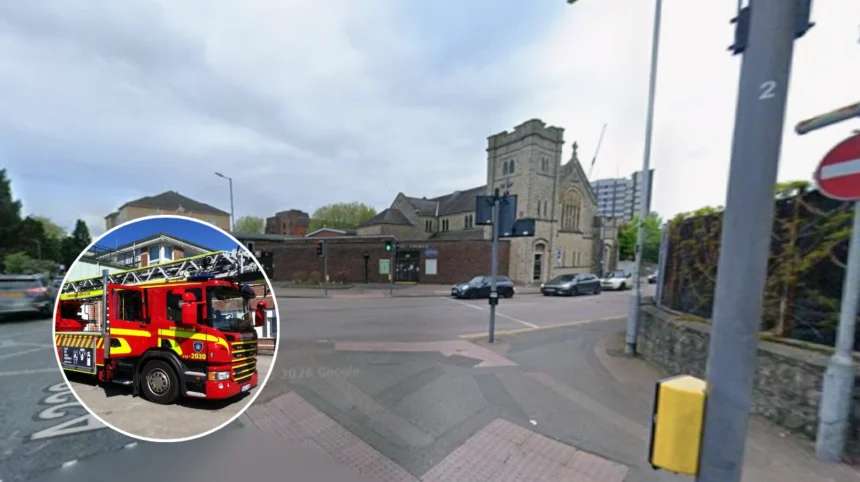 Kent Specialist Fire Height Vehicle Returns to Duty, Maidstone 2026