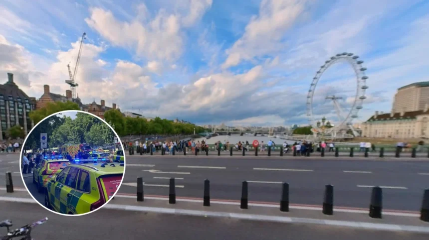 Police Boat Crashes into Westminster Bridge in London 2026