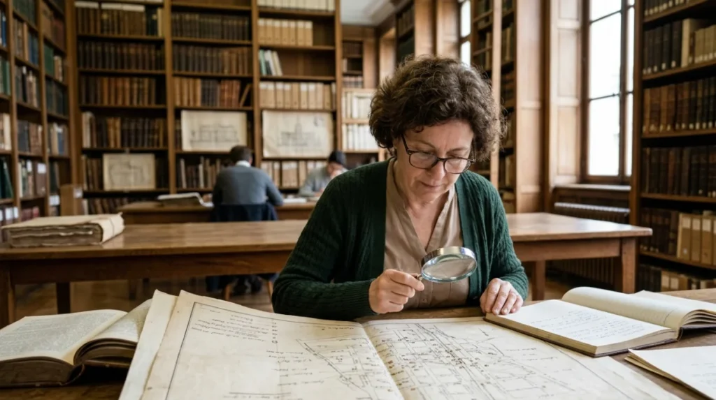 What historical archives help researchers trace old street light networks