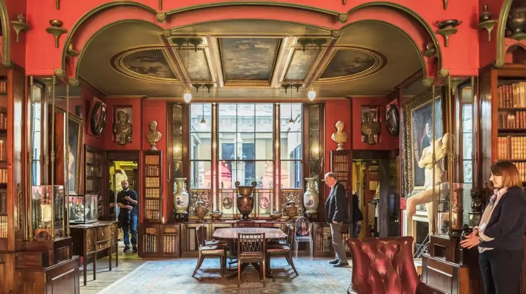 What makes Sir John Soanes Museum a hidden art gallery within a historic house