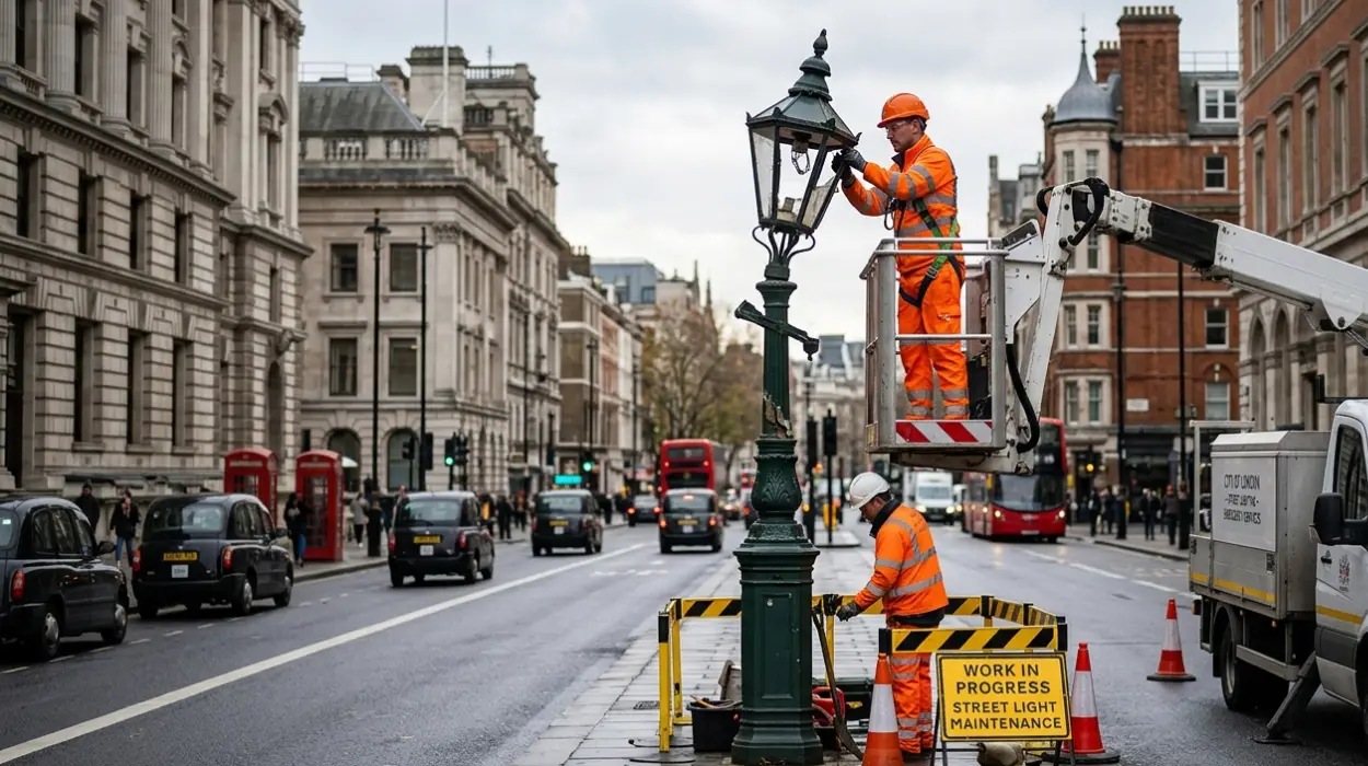 Who Handles Street Lighting Maintenance and Broken Lamp Posts in London?