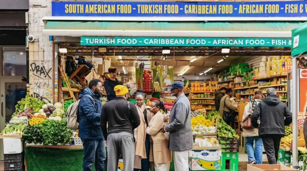 Why did immigration transform Londons market culture