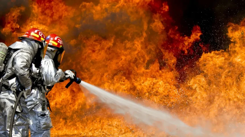 60 Firefighters Tackle Four-Hectare Grassland Fire: Mitcham 2026