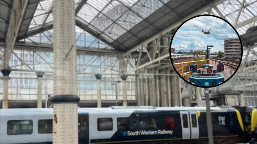 Automated Drones Tackle London Waterloo Delays 2026