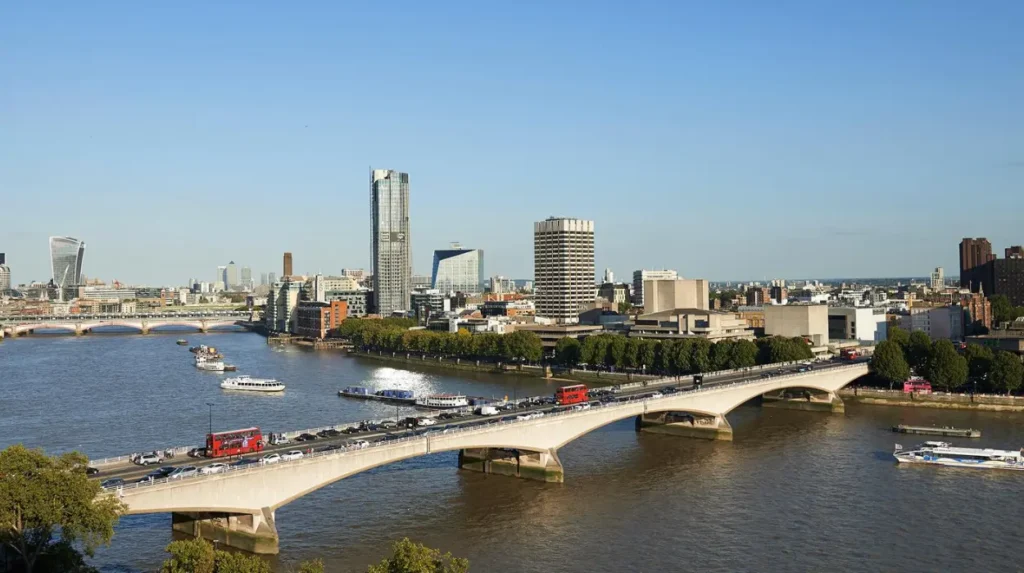 How can South Banks history be understood through a riverside visit