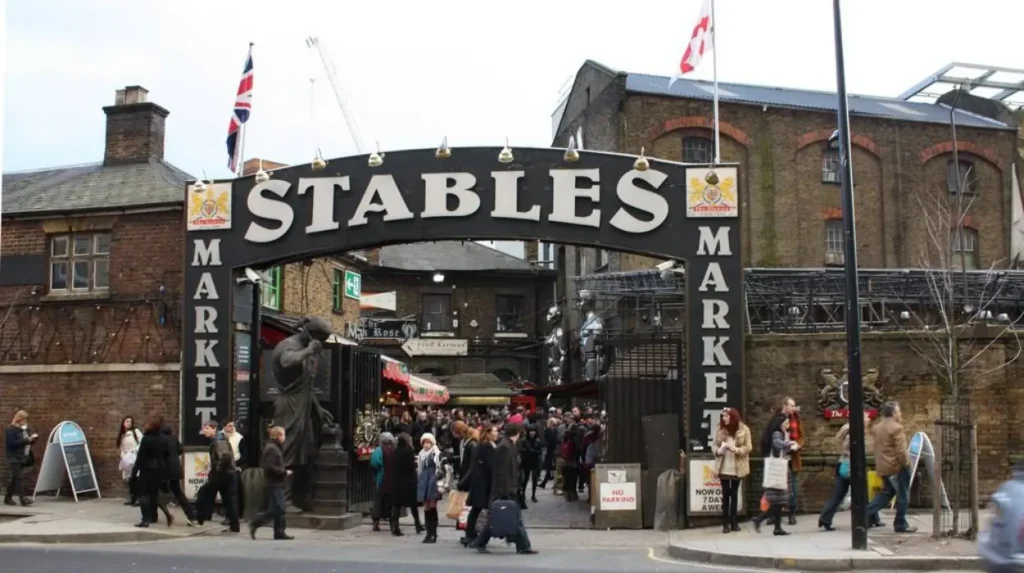 How did Camdens markets develop from industrial trading into cultural destinations